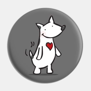 Loving puppy Pin