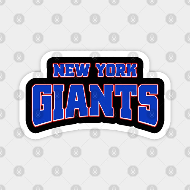 New York Giants Art Magnet by Pasar di Dunia