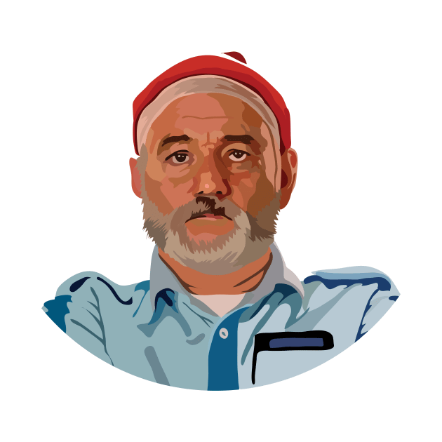 Steve Zissou by nicholashugginsdesign