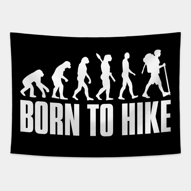 Born To Hike Tapestry by myoungncsu