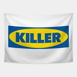 Funny Parody Killer Aesthetics Streetwear Ikea Meme Tapestry