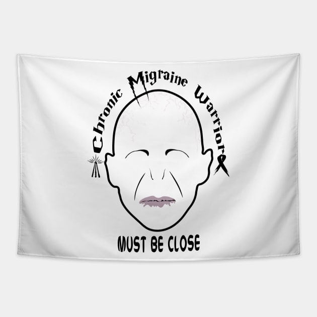 Chronic Migraine Warrior: He who shall not be named Tapestry by spooniespecies