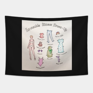 Invisible illness Dress-Up Tapestry