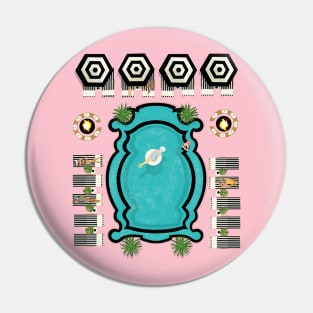 Miami Pool Pin