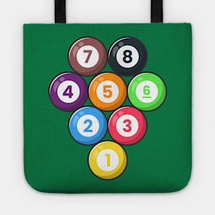 Billiard 8 Balls Tote