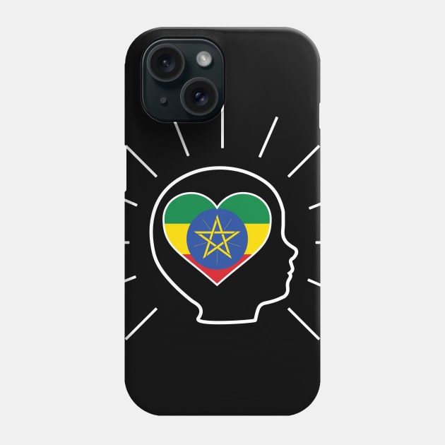 Ethiopia children love flag designs Phone Case by D_designs