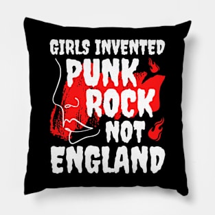 Girls Invented Punk Rock Not England Pillow