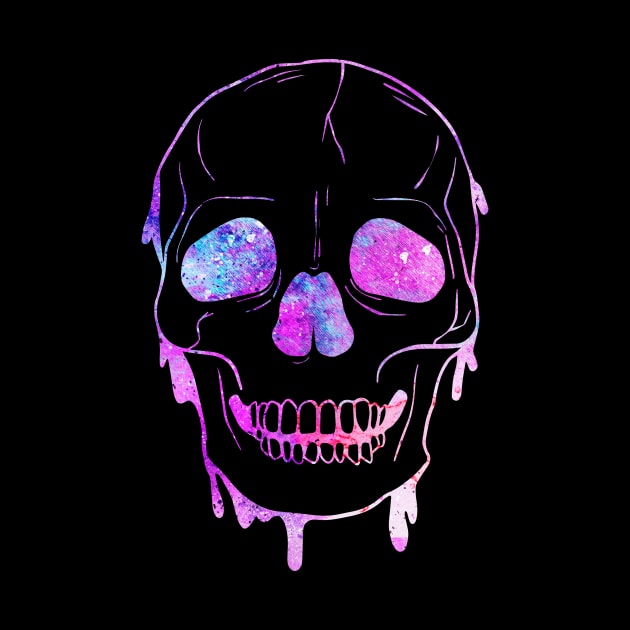 Cosmic Skull Art by theglaze