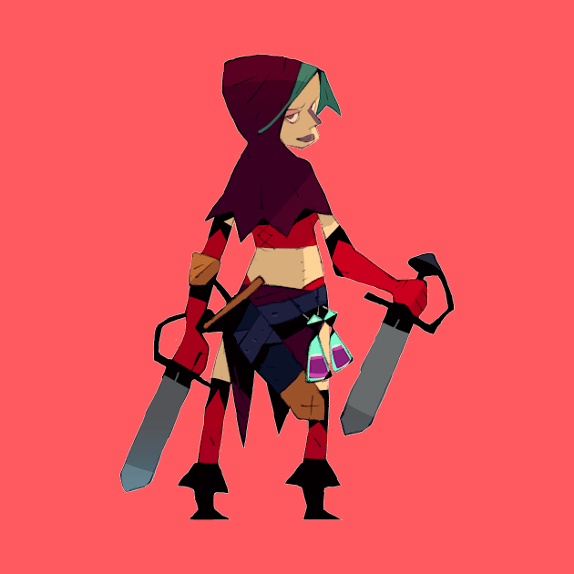 Androgynous Assassin (no text) by HiddenLeaders