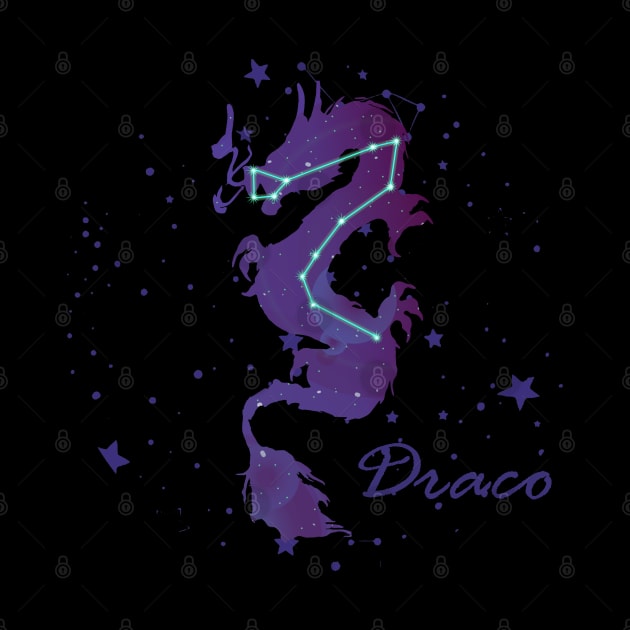 Draco Constellation by TheUnknown93