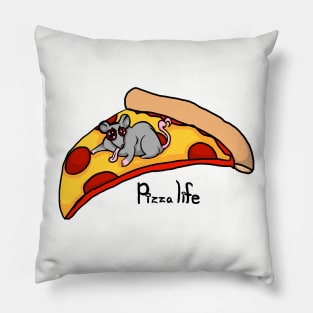 Pizza Rat Pillow