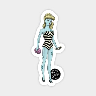 Zombarbie Magnet