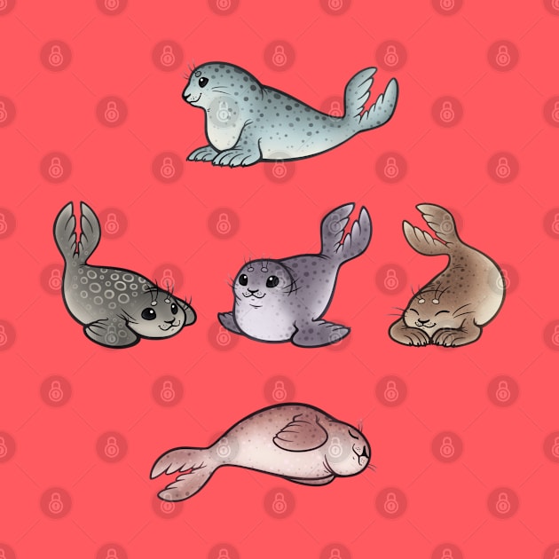 Little Seals 1 by DoomedDreamer