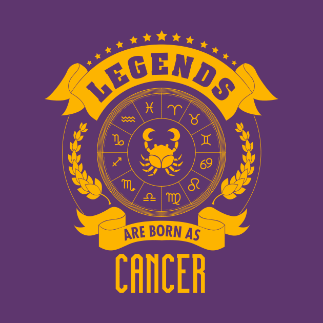 Legends are born as cancer by gastaocared