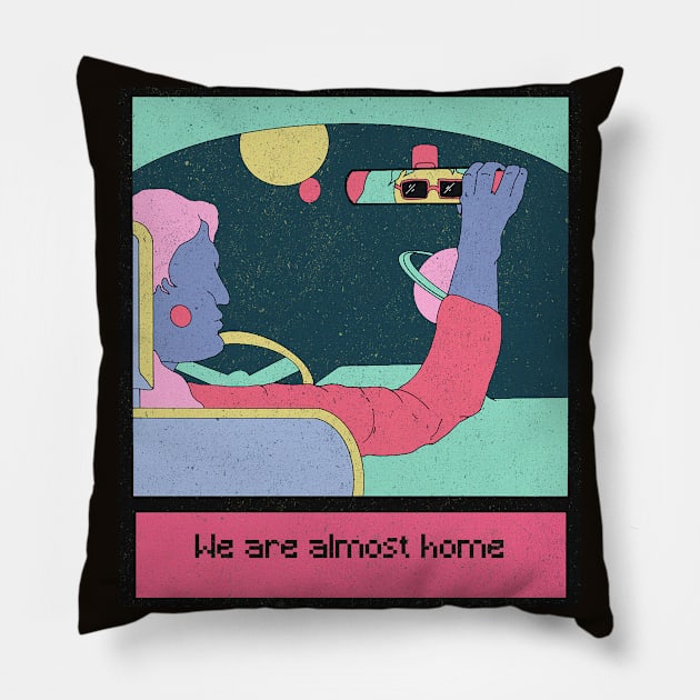 Home Pillow by Rubbish Cartoon