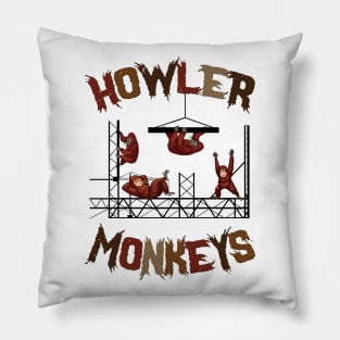 Howler Monkeys Pillow