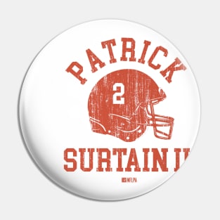 Patrick Surtain II Denver Helmet Font Pin