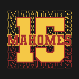 Patrick Mahomes Number 15 Quarterback for the Chiefs T-Shirt