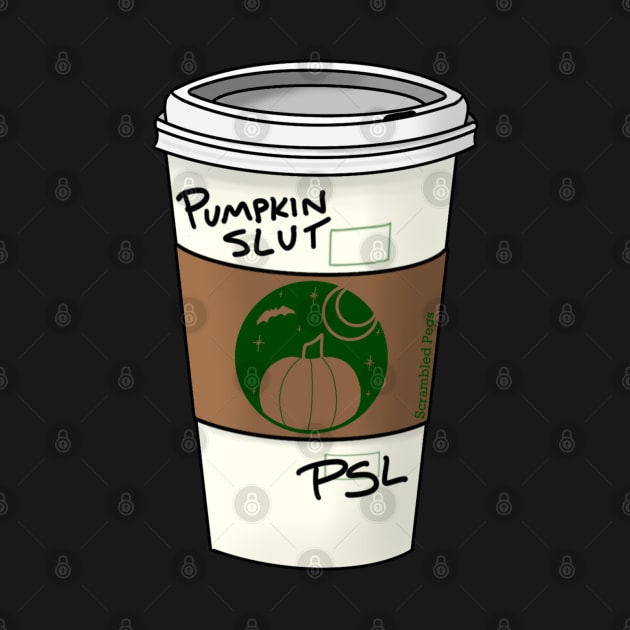 Pumpkin Slut Latte by scrambledpegs