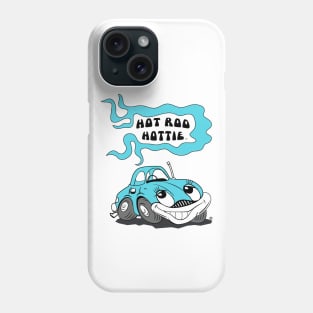 Cartoon race car, Hot Rod Hottie, Morrissey OC Phone Case