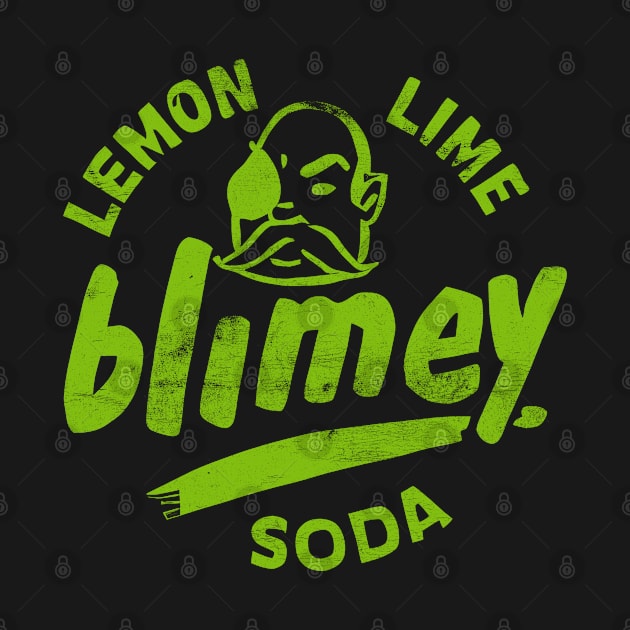 Blimey Soda - - Vintage Faded Style Aesthetic Design by CultOfRomance