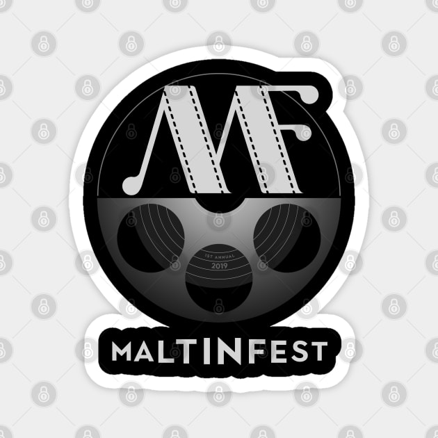 Maltinfest in grey Magnet by Maltin On Movies 