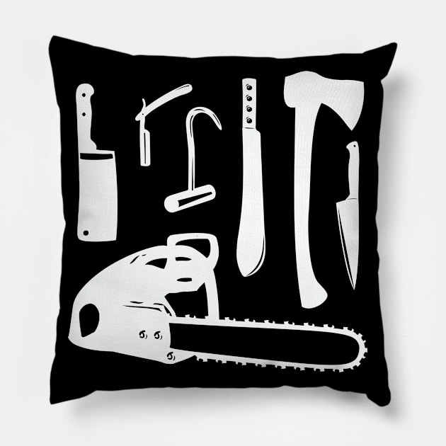 Tools of the Trade Pillow by Friend Gate