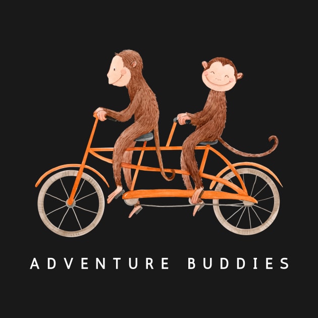 Adventure Buddies- Exploring the World Together by Swarmdesigns