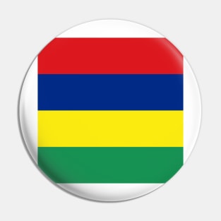 Mauritius flag Pin