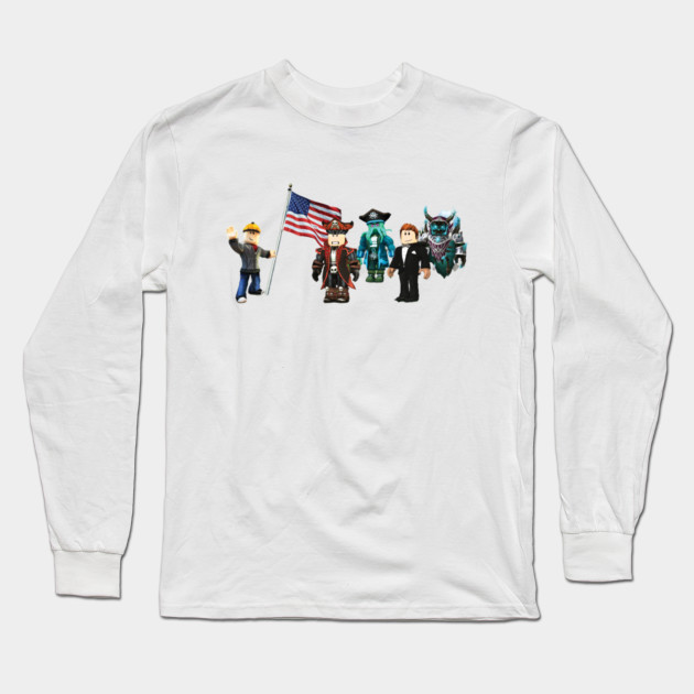 Roblox Roblox Game Roblox Characters Roblox Long Sleeve T Shirt Teepublic - rex orange county shirt long sleeves roblox