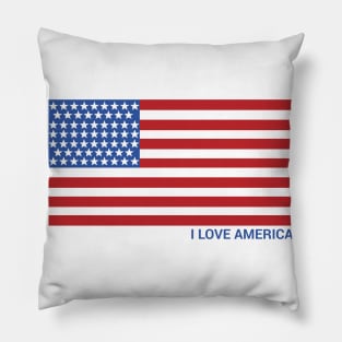 I love America Pillow