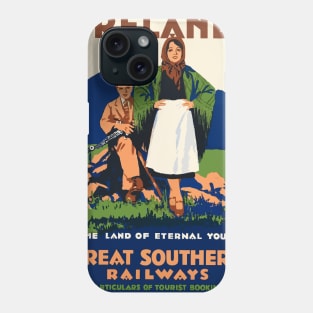 Vintage Travel - Ireland Phone Case