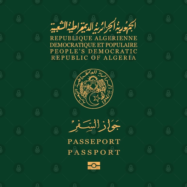 Algeria passport by Travellers