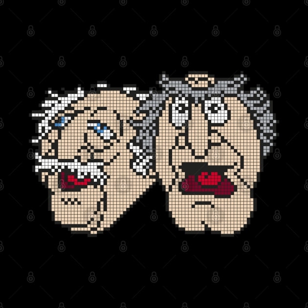 POXELART - Statler and Waldorf for president by JigongNumpuk