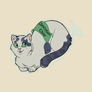 Catloaf: Chocolate Chip (Spotted, D variant) T-Shirt