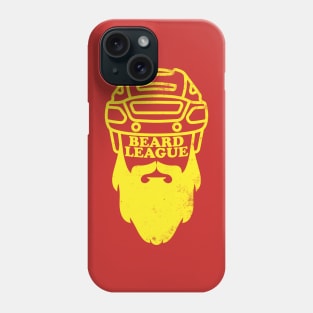 Beard League - Playoff Hockey (yellow version) Phone Case