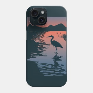 Meditation on the Heron Phone Case