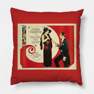 Gloria Swanson, Rudolph Valentino, «Beyond the Rocks» Pillow