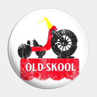 Old Skool TShirt Cool Pin
