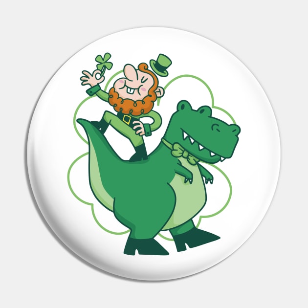 St Patrick Trex T S Pin by LindenDesigns