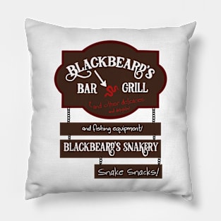 Blackbeard's Snakery Pillow