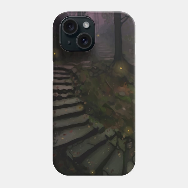 Steppy Bois - Ambience Phone Case by greenishsapphire