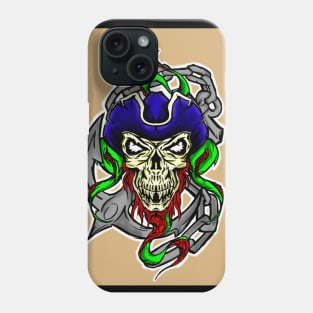 pirate skull Phone Case