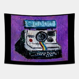 Polaroid Camera Tapestry