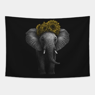 Baby Elephant Tapestry