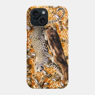 Jaguar in the beehive / Swiss Artwork Photography Phone Case