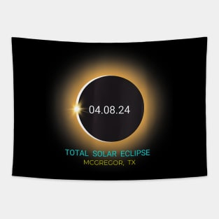 Mcgregor Tx Total Solar Eclipse 040824 Texas Tapestry