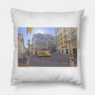 the beautiful light of Lisbon Pillow