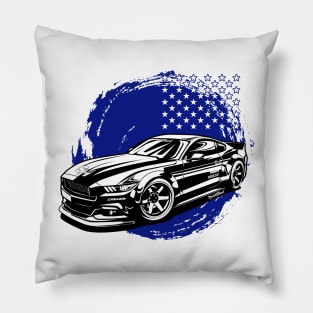 Ford Mustang GT american muscle Pillow