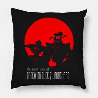 Darkwing & Launchpad Pillow